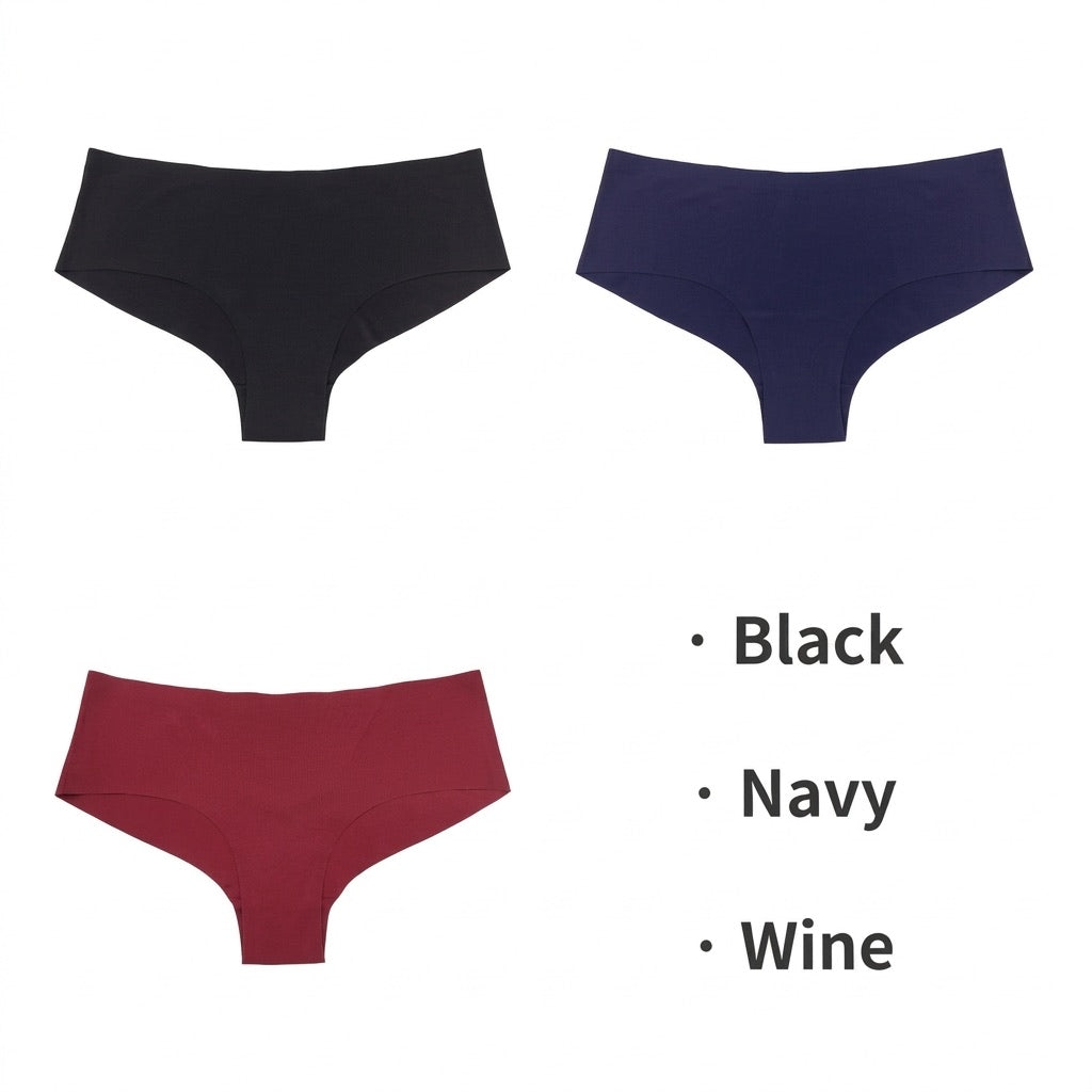 SatinMotion™ 3PCS Seamless Comfort Panty Set
