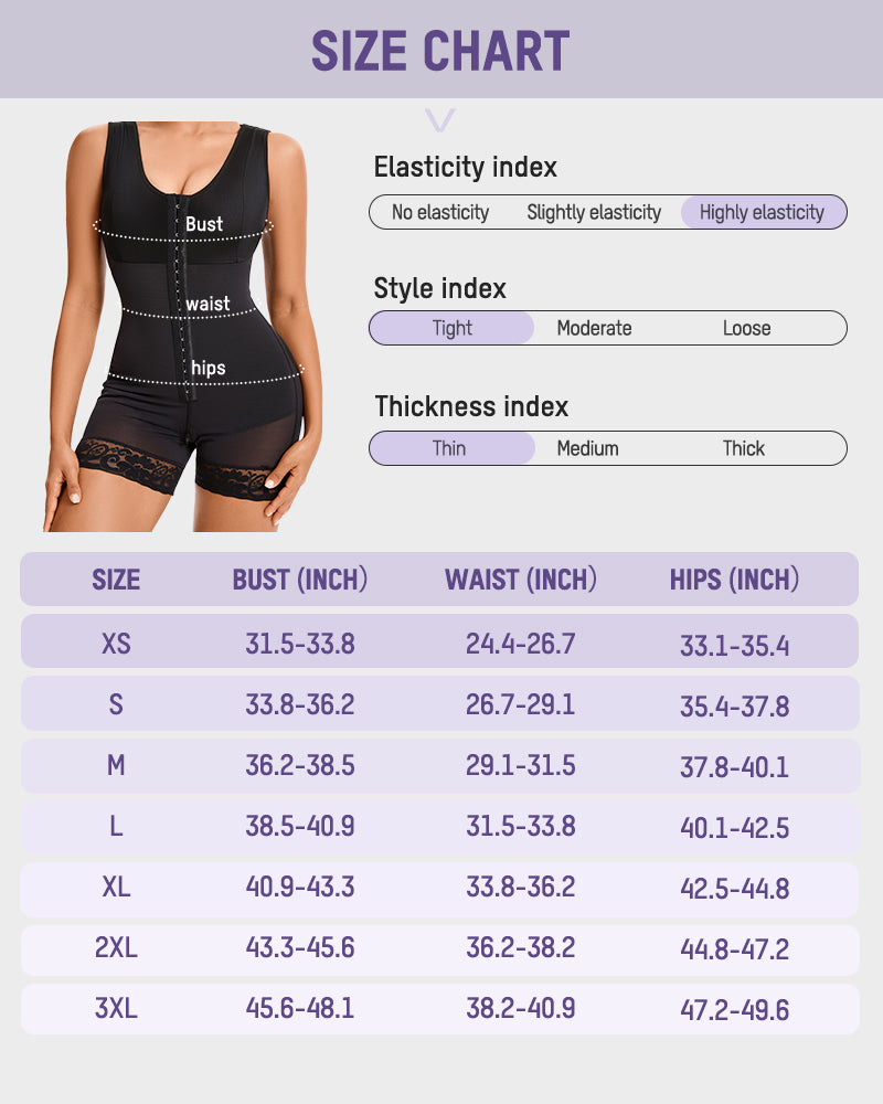 Extra Plus Size Full Body Shaper - FirmaSculpt