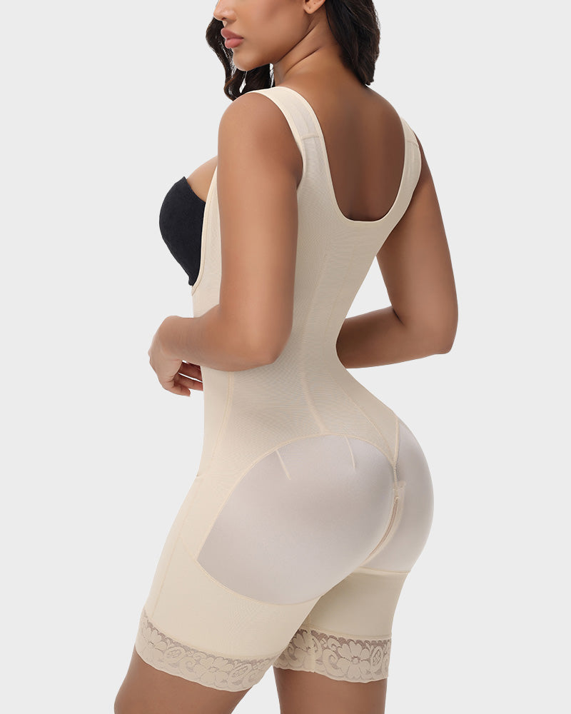Colombian Shapewear Bodysuit with Bones - FirmaSculpt