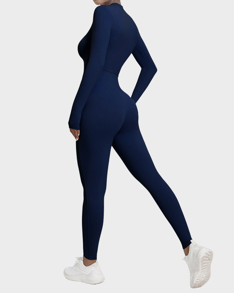Fleece Slim-Fit Winter Training Jumpsuit - FirmaActive