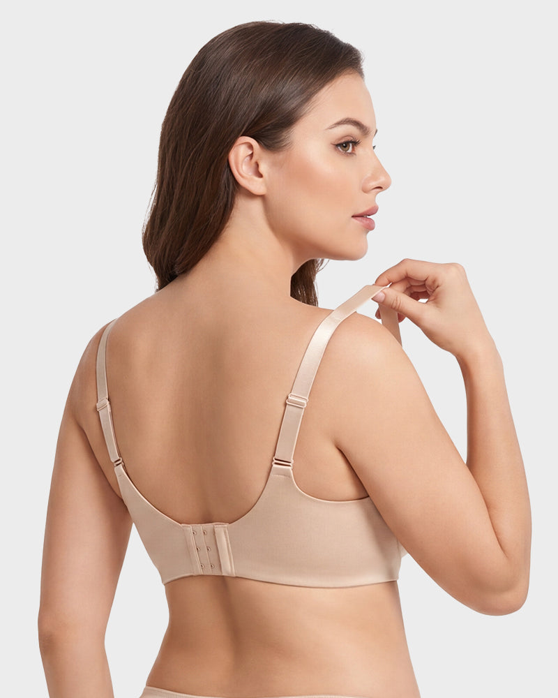 Full-Coverage Seamless Support Bra - FirmaSmooth