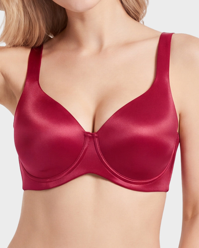 Full-Coverage Seamless Support Bra - FirmaSmooth