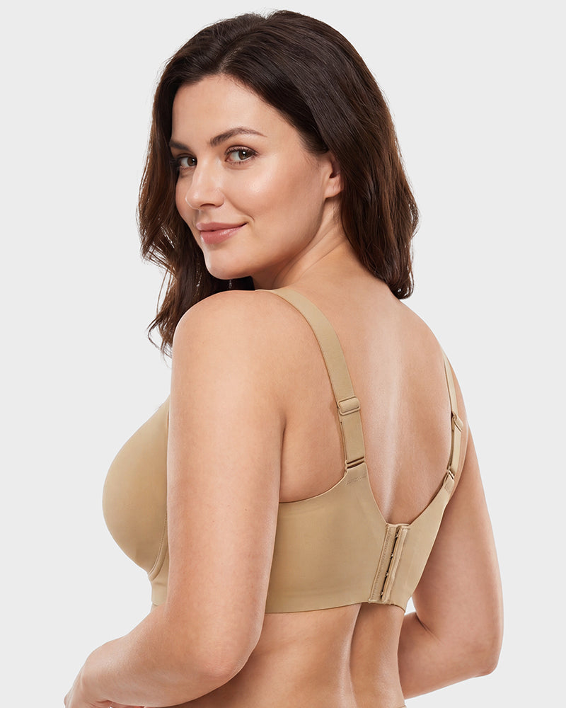 Full Coverage Wireless Minimizing Bra with Seamless Design - FirmaSmooth