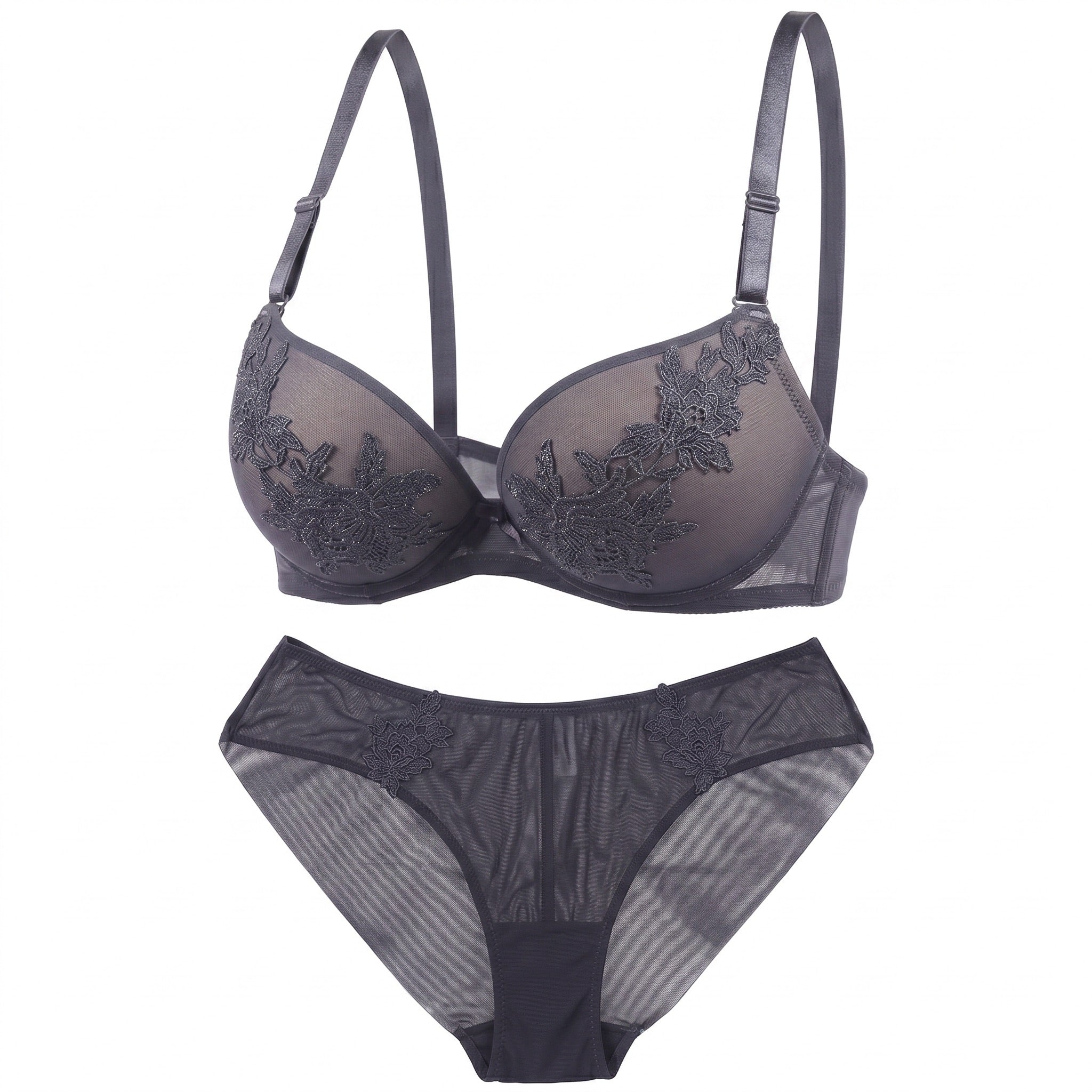 FleurEase™ Embroidered Comfort Set
