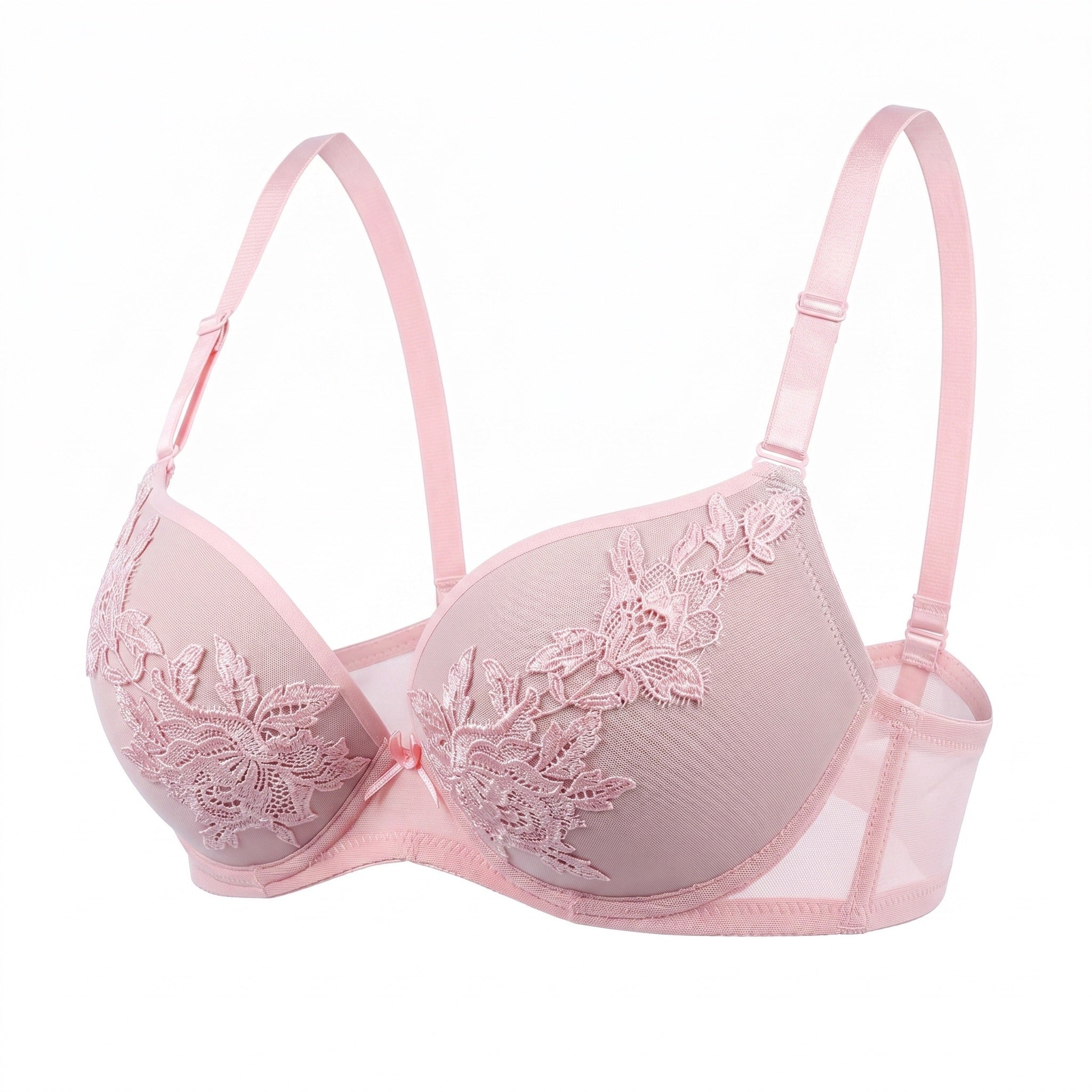 FleurEase™ Embroidered Comfort Bra