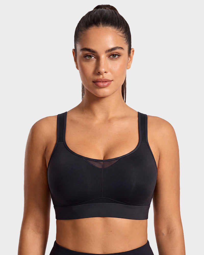 High-Impact Wireless Racerback Sports Bra - FirmaActive