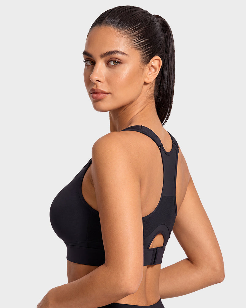 High-Impact Wireless Racerback Sports Bra - FirmaActive