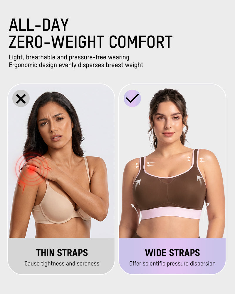 High-Impact Wireless Racerback Sports Bra - FirmaActive
