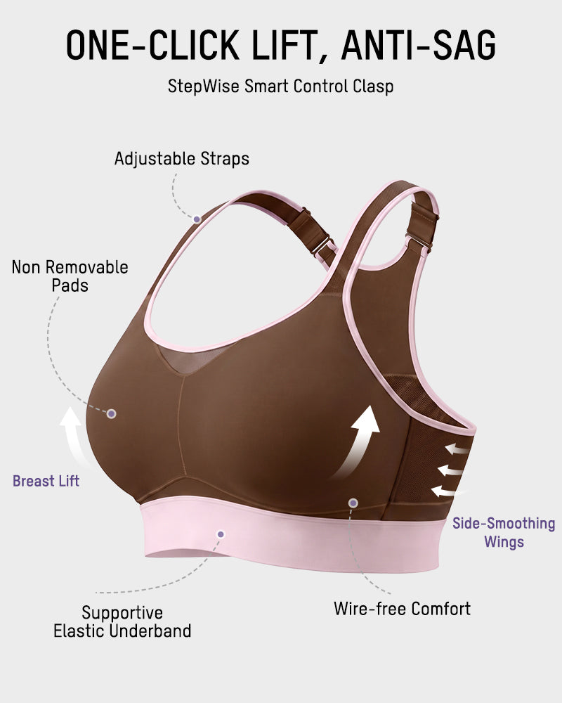 High-Impact Wireless Racerback Sports Bra - FirmaActive