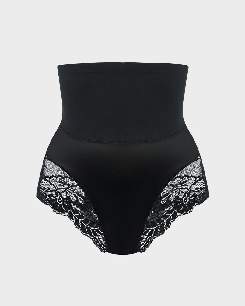 High-Waist Lace Shaping Knickers 3-Pack - FirmaControl