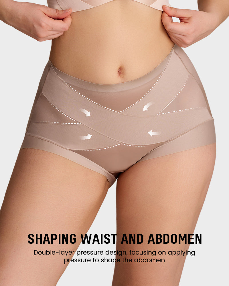 High-Waist Compression Shaping Knickers 6-Pack - FirmaControl