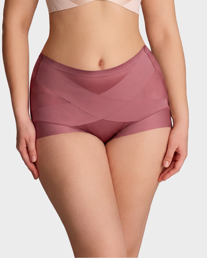 High-Waist Compression Shaping Knickers 6-Pack - FirmaControl