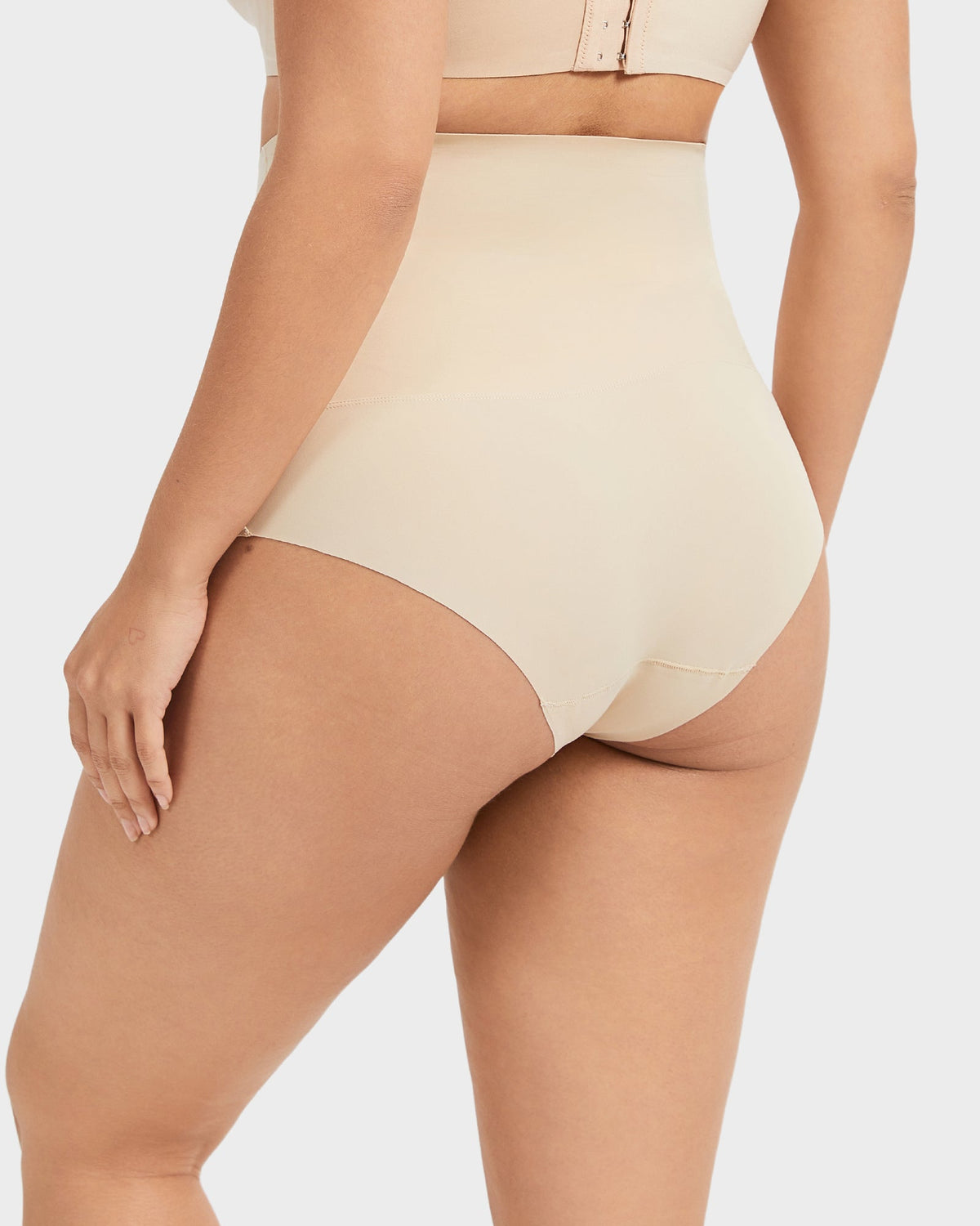 High-Waist Seamless Tummy Control Briefs 5-Pack - FirmaControl