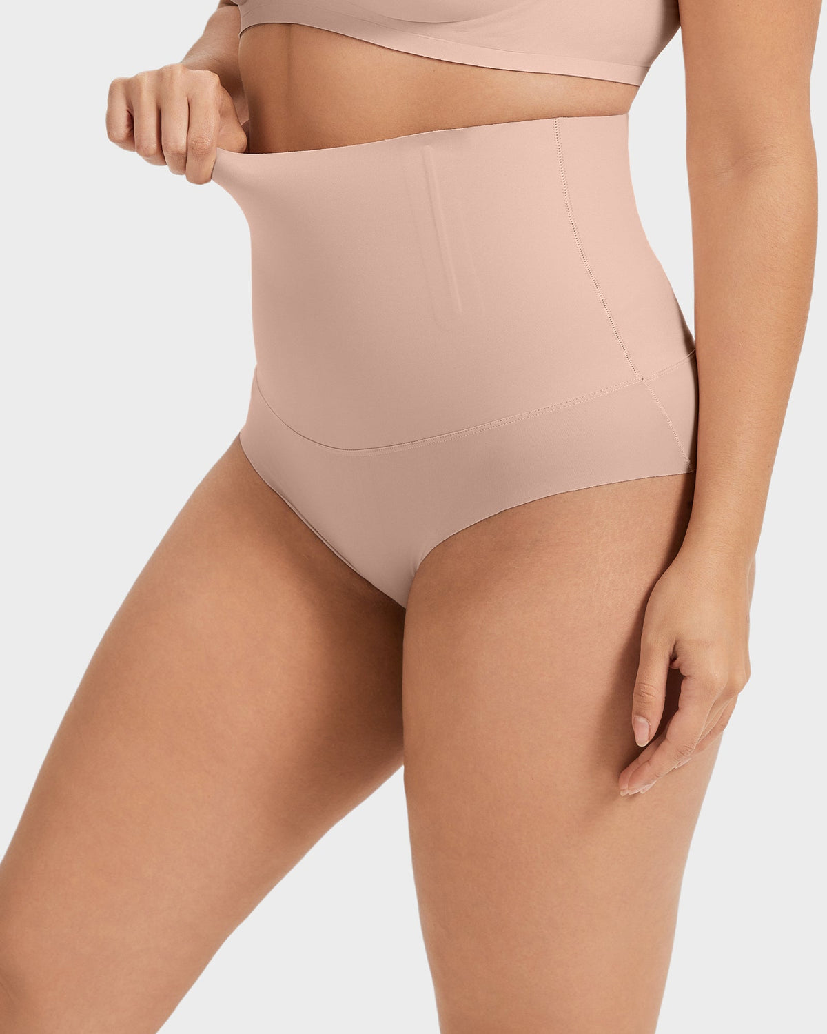 High-Waist Seamless Tummy Control Briefs 5-Pack - FirmaControl