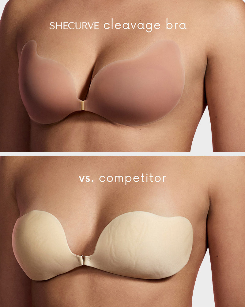 Invisible Lift Sticky Cleavage Bra 2-Pack - FirmaHold