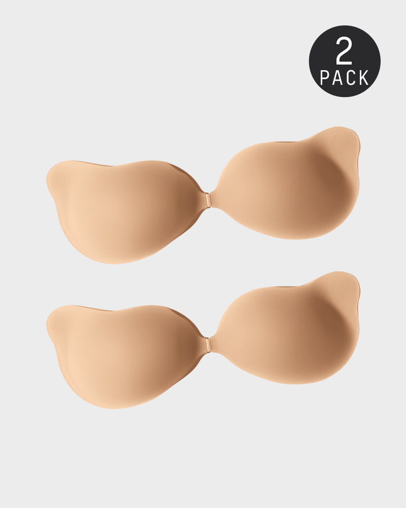 Invisible Lift Sticky Cleavage Bra 2-Pack - FirmaHold