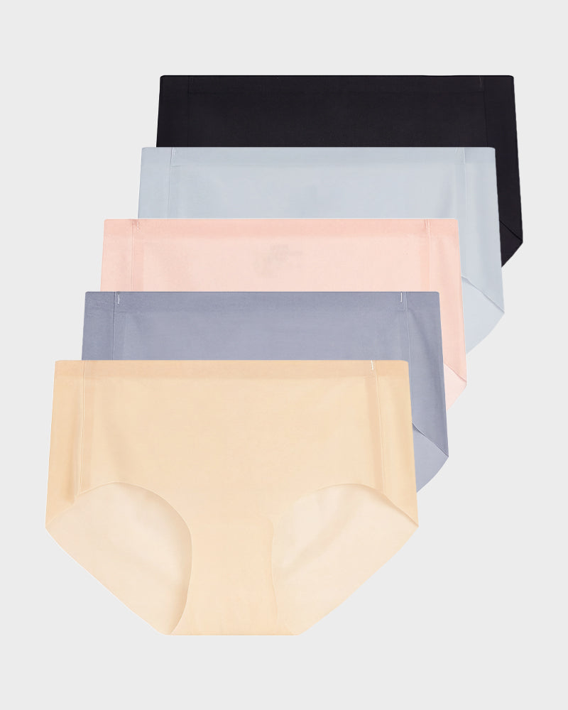 Invisible Seamless Breathable Knickers 5-Pack - FirmaBreeze