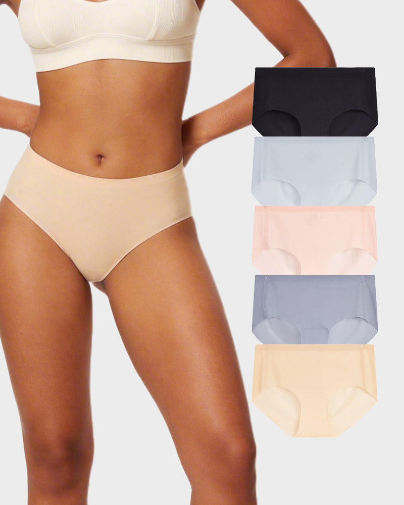 Invisible Seamless Breathable Knickers 5-Pack - FirmaBreeze