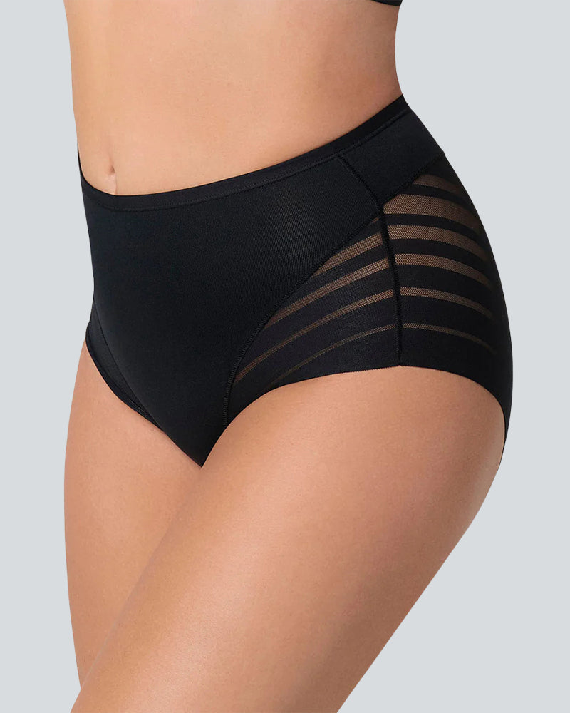Lace Trimmed Mid-Rise Knickers 2-Pack - FirmaLace