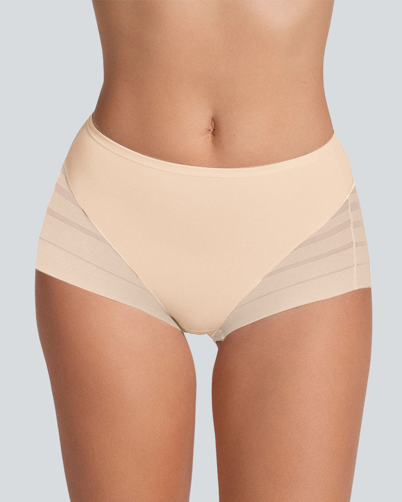 Lace Trimmed Mid-Rise Knickers 2-Pack - FirmaLace