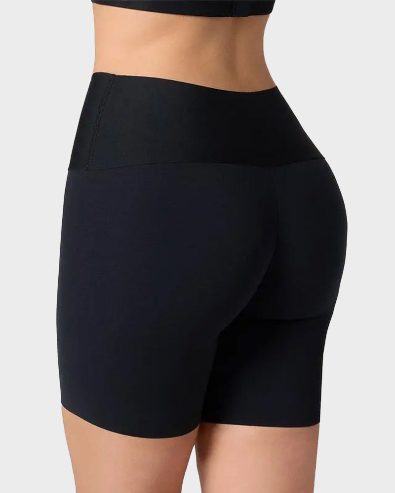 Lightweight High-Waist Tummy Control Shaping Shorts - FirmaControl