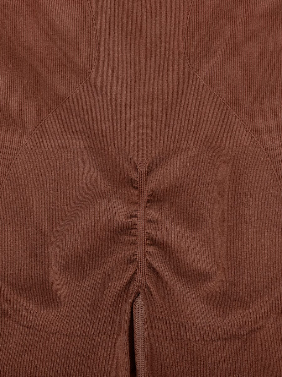 Seamless Zip Front Racerback Full-Length Sport Shaping Jumpsuit - FirmaActive