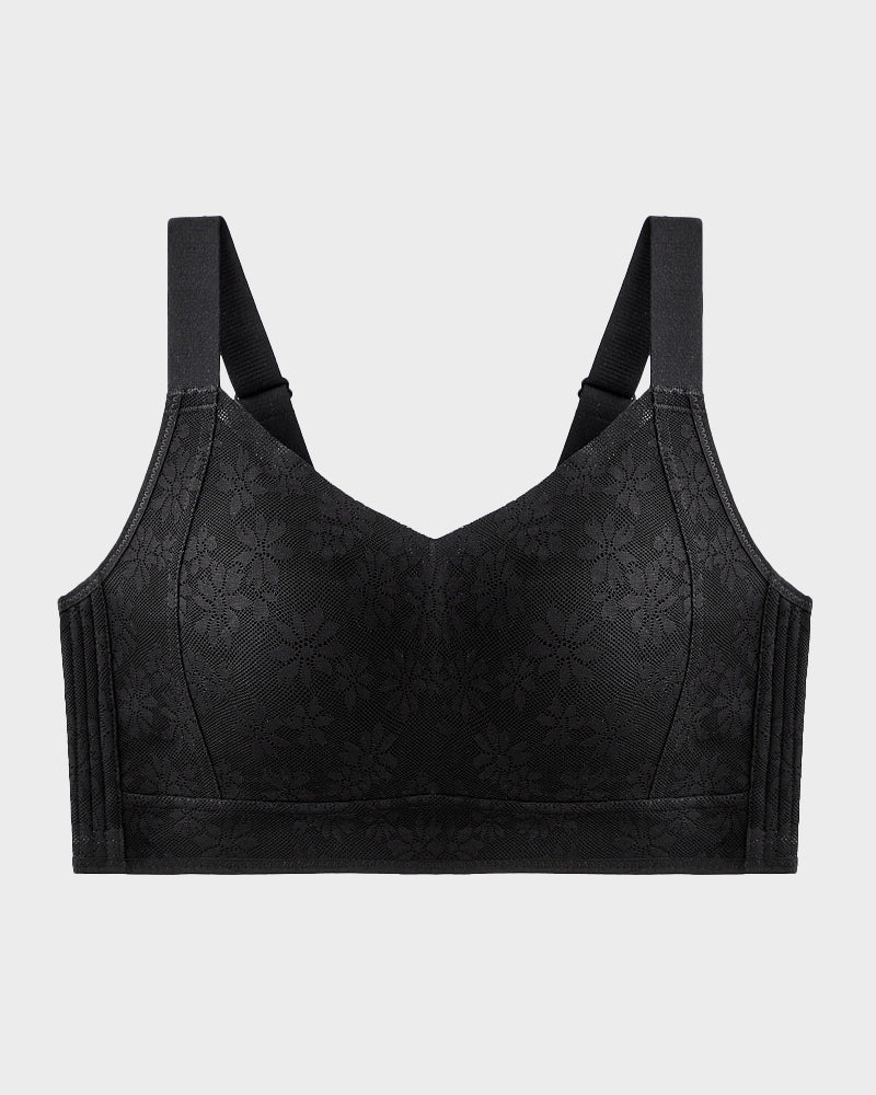 No-Bulk Full Coverage Lace Bra - FirmaLace