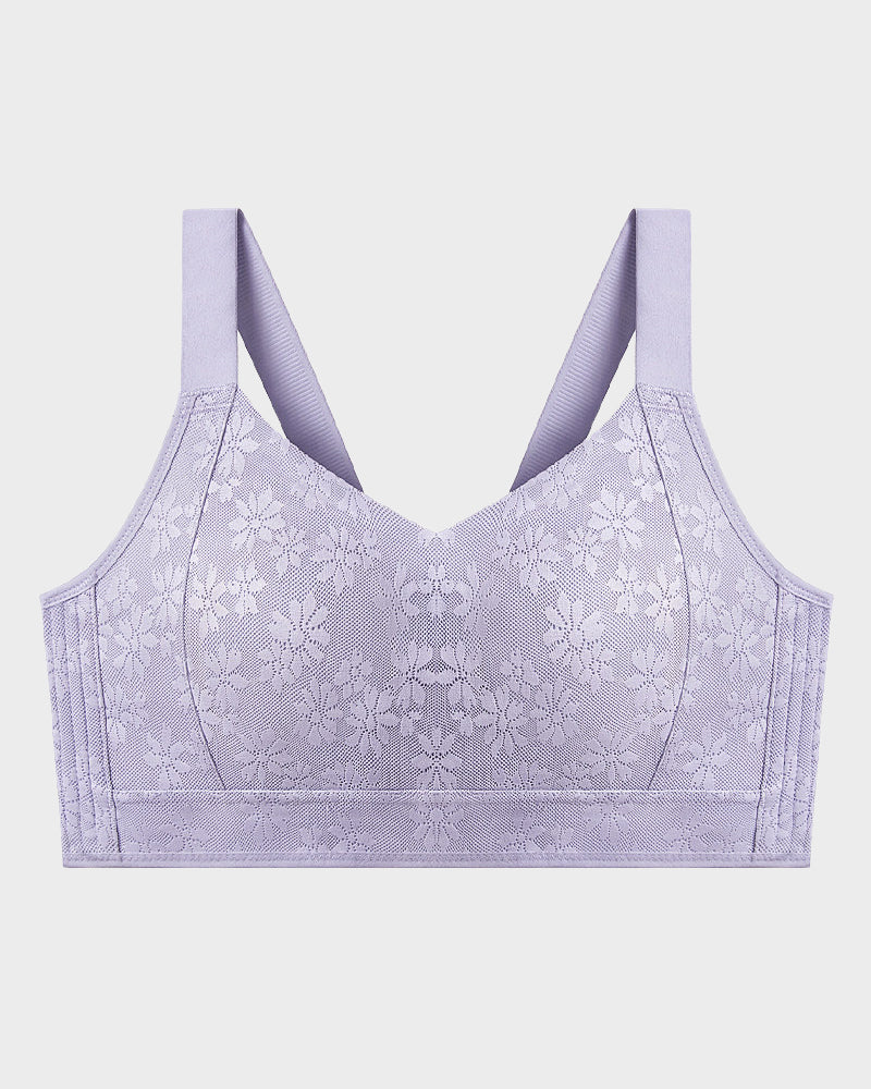 No-Bulk Full Coverage Lace Bra - FirmaLace