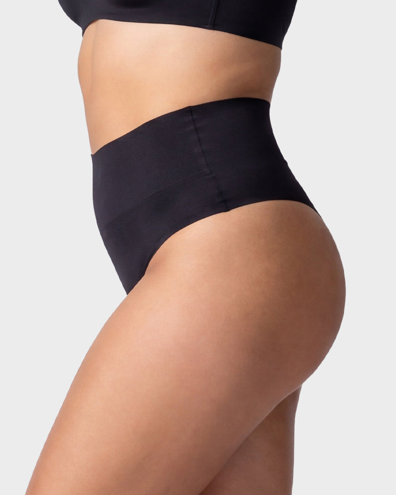 Seamless High-Waist Thong Underwear 5-Pack - FirmaSmooth