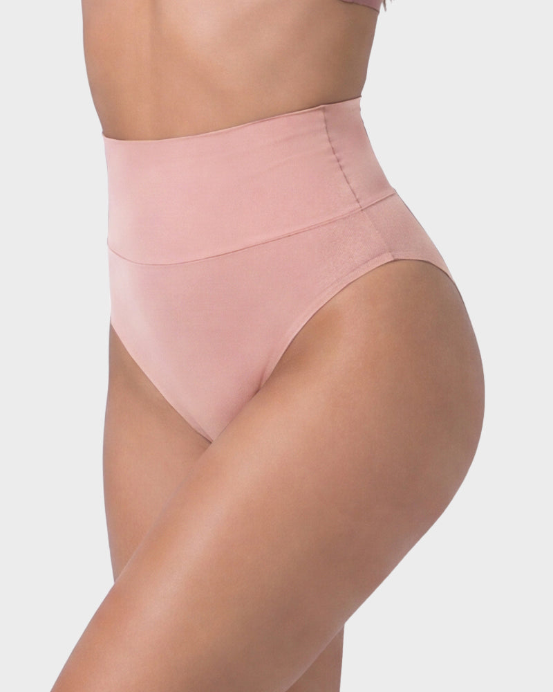 Seamless High-Waist Thong Underwear 5-Pack - FirmaSmooth