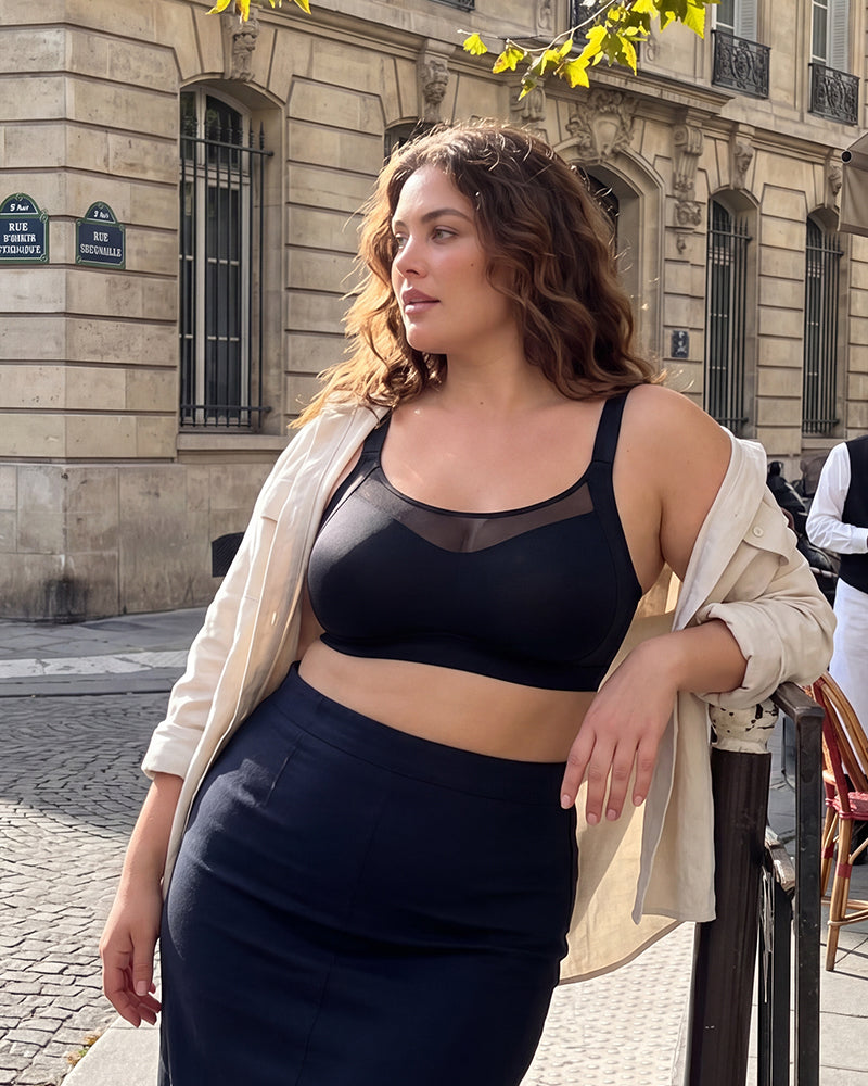 No-Spill Full Coverage Seamless Support Bra - FirmaSmooth