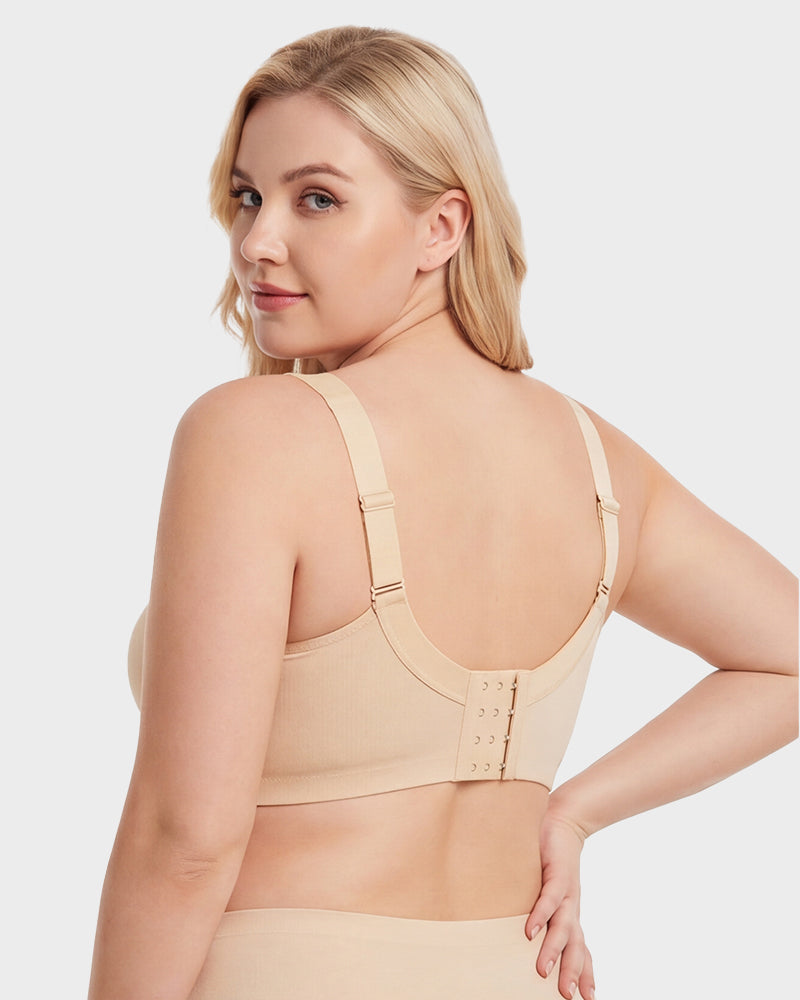 No-Spill Full Coverage Seamless Support Bra - FirmaSmooth