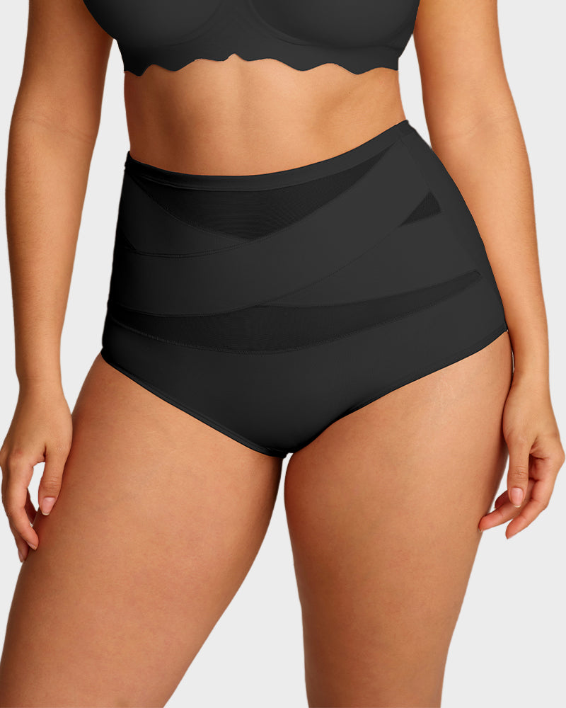 High-Waist Tummy Control Knickers 5-Pack - FirmaControl