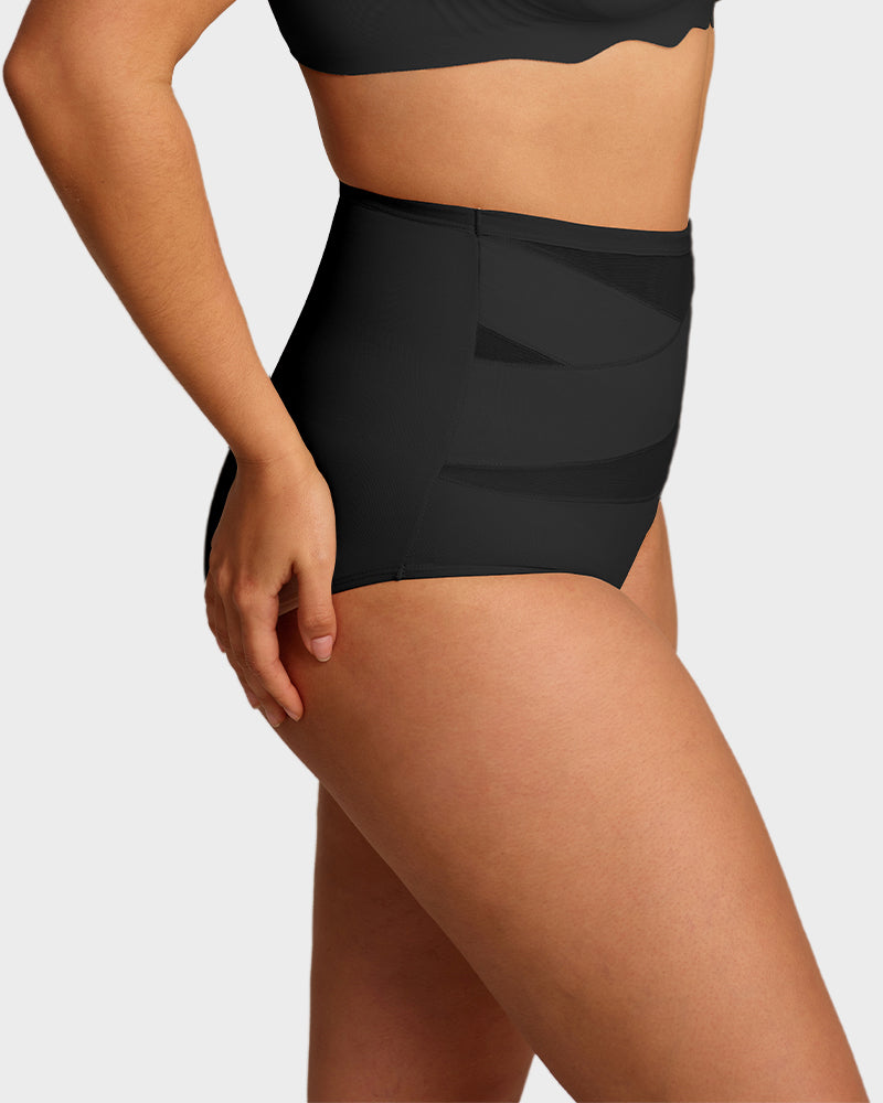 High-Waist Tummy Control Knickers 5-Pack - FirmaControl