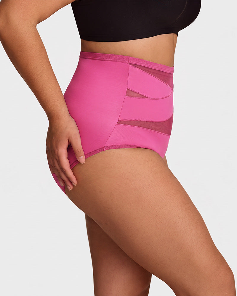 High-Waist Tummy Control Knickers 5-Pack - FirmaControl