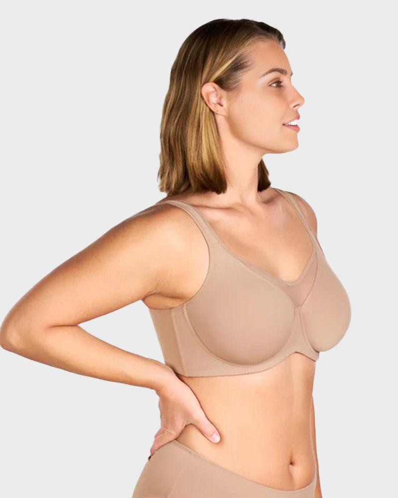 Plus Size Cooling Full Coverage Minimizer Bra - FirmaBreeze