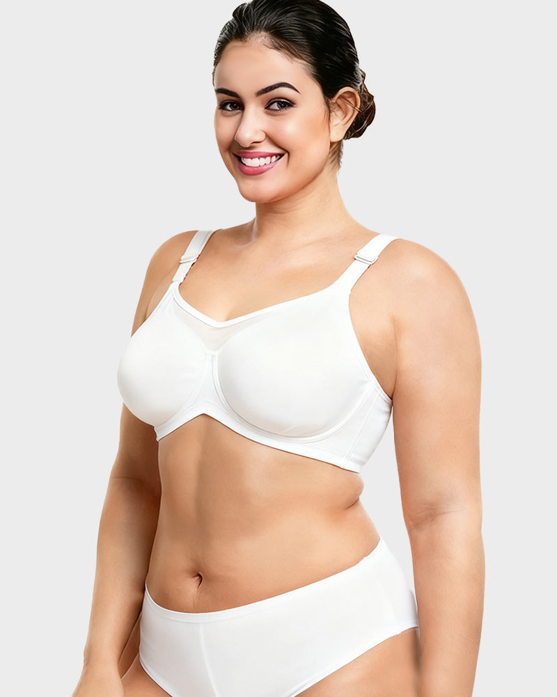 Plus Size Cooling Full Coverage Minimizer Bra - FirmaBreeze