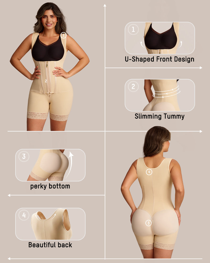 Post-Surgery Tummy Tuck Compression Garment - FirmaControl