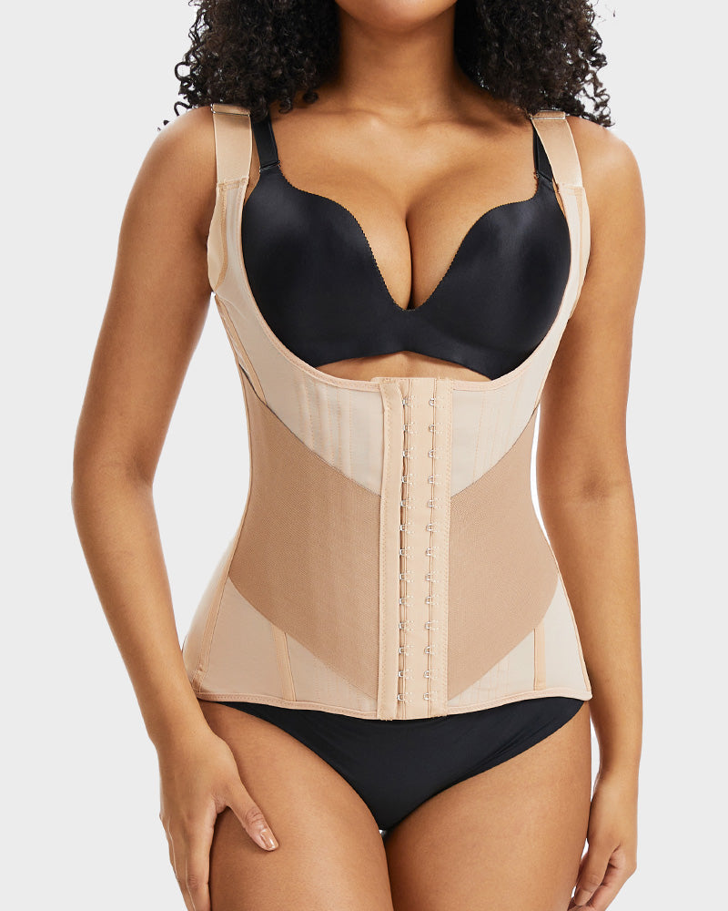 Double-Layer Power Mesh Waist Trainer - FirmaControl
