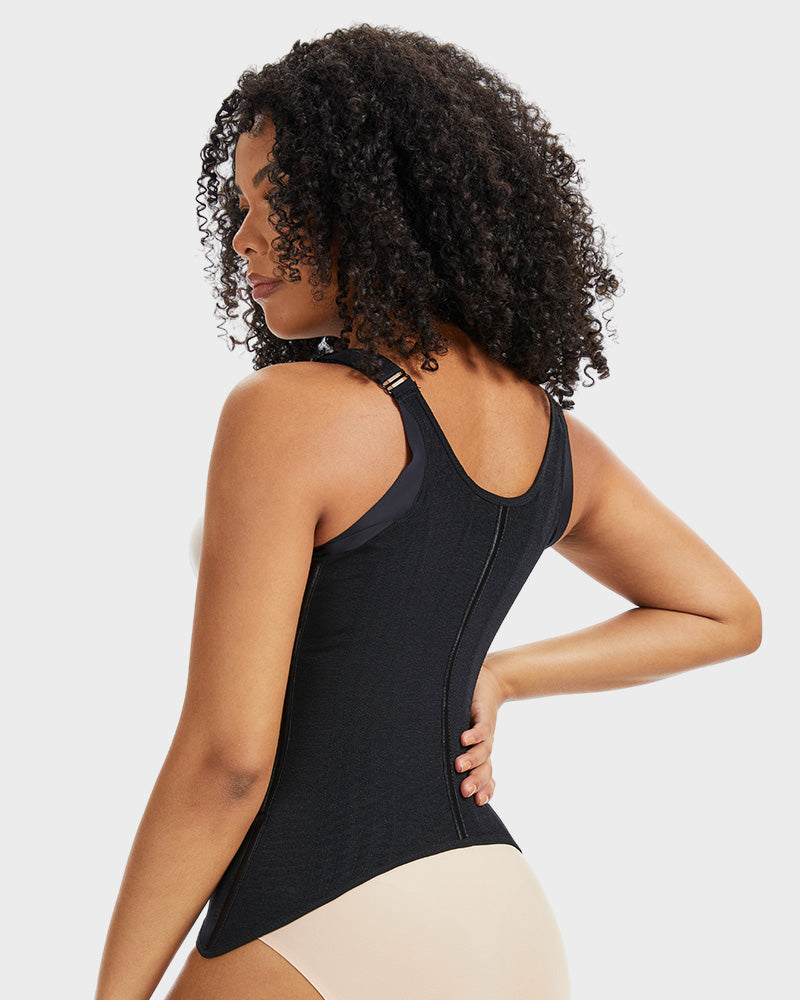 Double-Layer Power Mesh Waist Trainer - FirmaControl