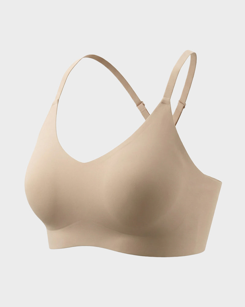 Seamless Backless Lace Bralette - FirmaLace