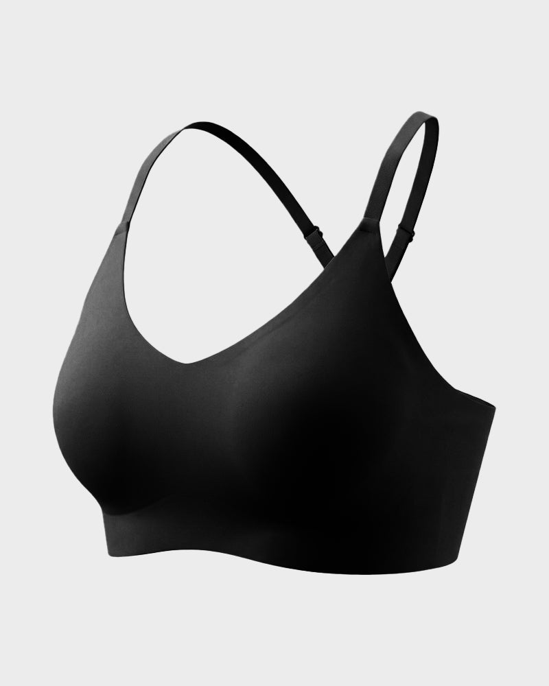 Seamless Backless Lace Bralette - FirmaLace