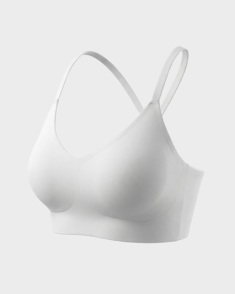 Seamless Backless Lace Bralette - FirmaLace