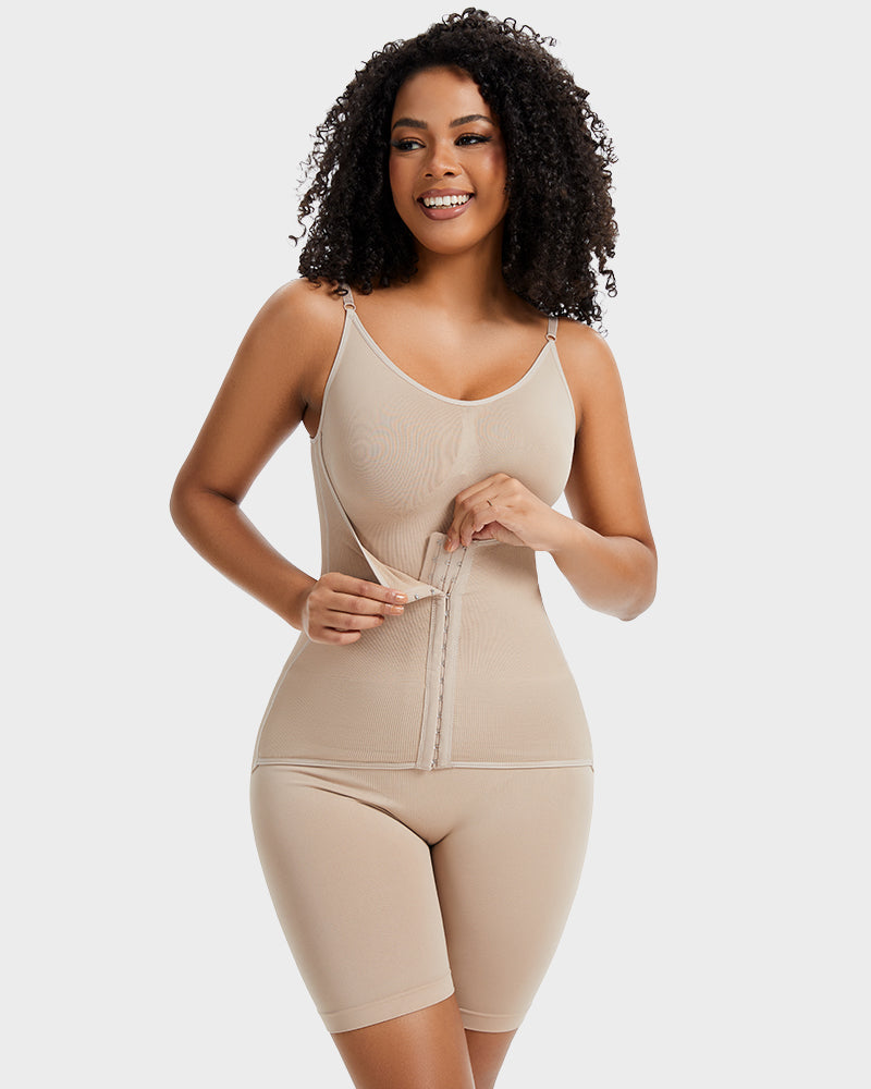 Seamless Double Compression Shaping Bodysuit - FirmaSculpt