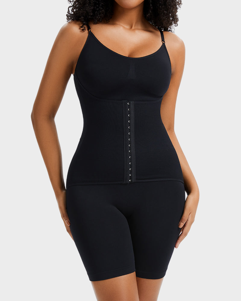 Seamless Double Compression Shaping Bodysuit - FirmaSculpt
