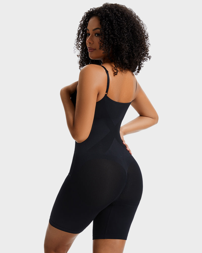 Seamless Double Compression Shaping Bodysuit - FirmaSculpt