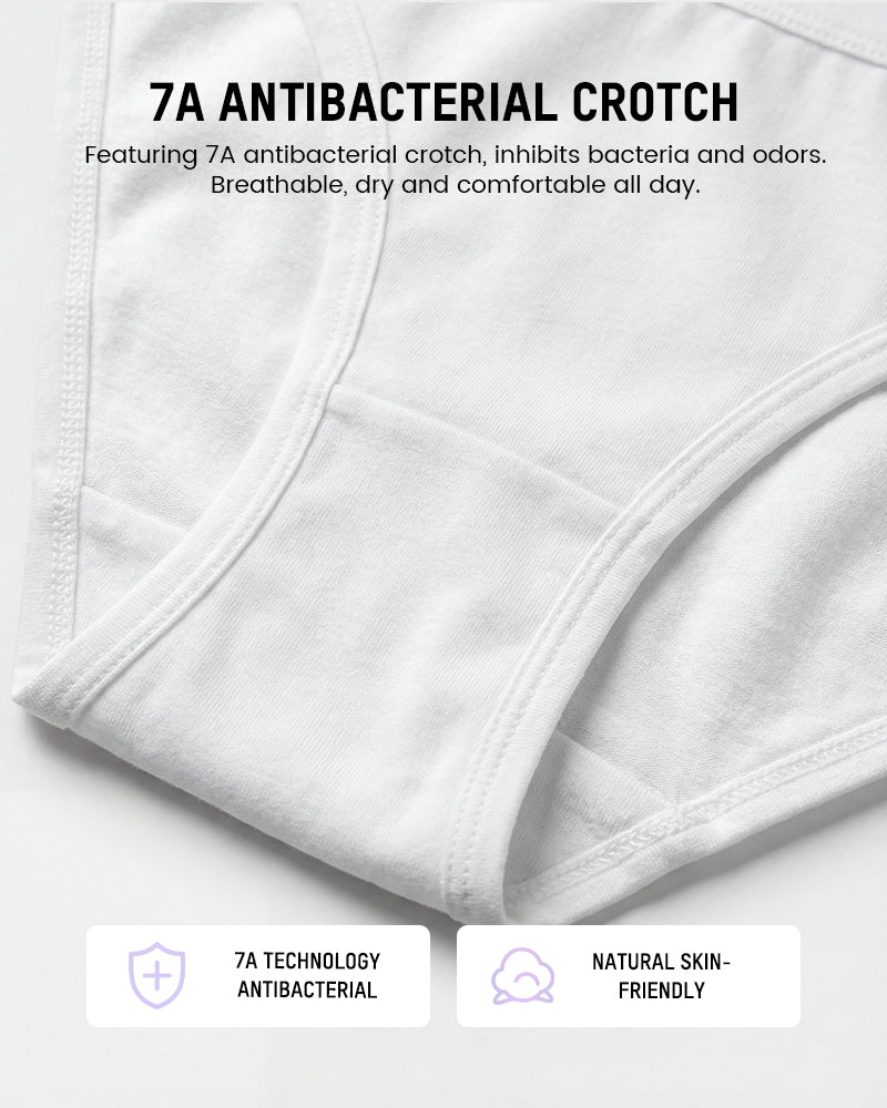 Seamless High-Cut Briefs 5-Pack - FirmaSmooth