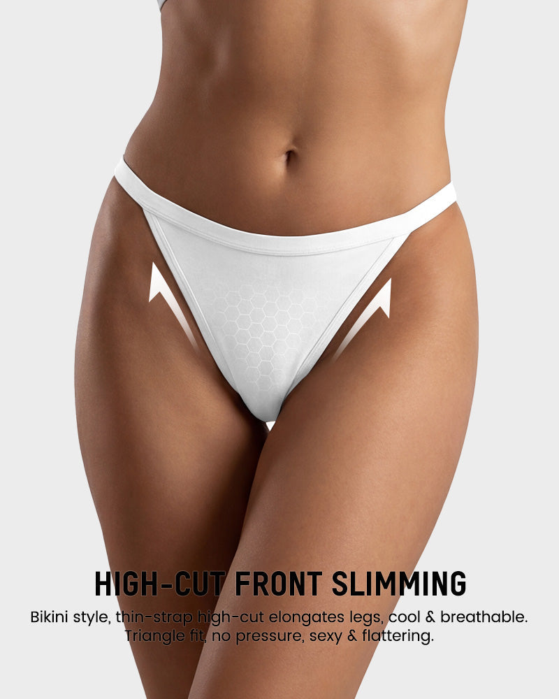 Seamless High-Cut Briefs 5-Pack - FirmaSmooth
