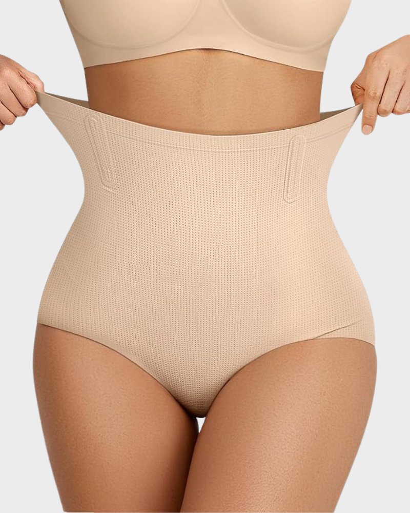 High-Waisted Tummy Control Shaping Briefs 3-Pack - FirmaControl
