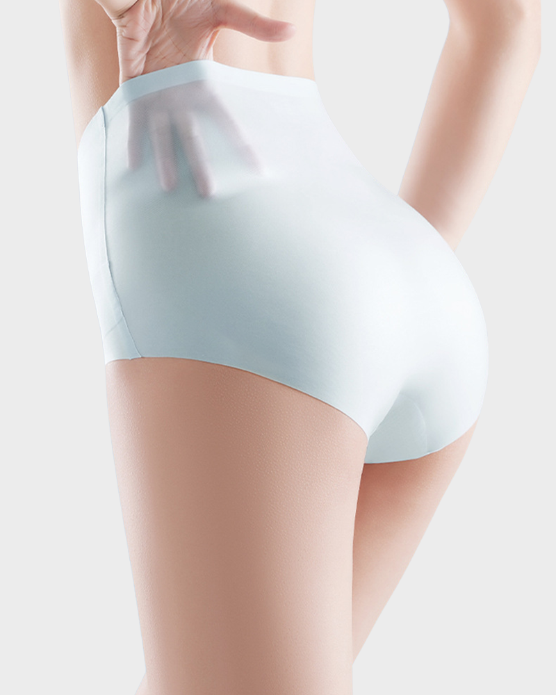 Seamless High-Waist Tummy Control Knickers 4-Pack - FirmaControl